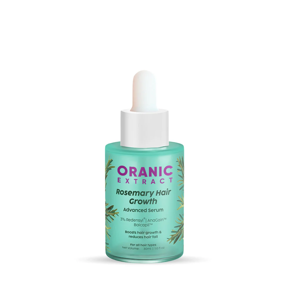 Oranic Extract Rosemary Advanced Hair Growth Serum with 3% Redensyl