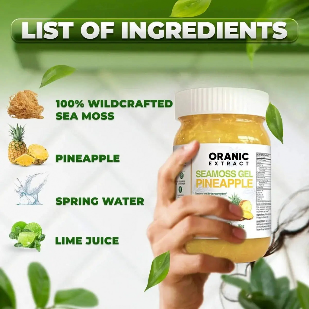 Pineapple Sea Moss Gel